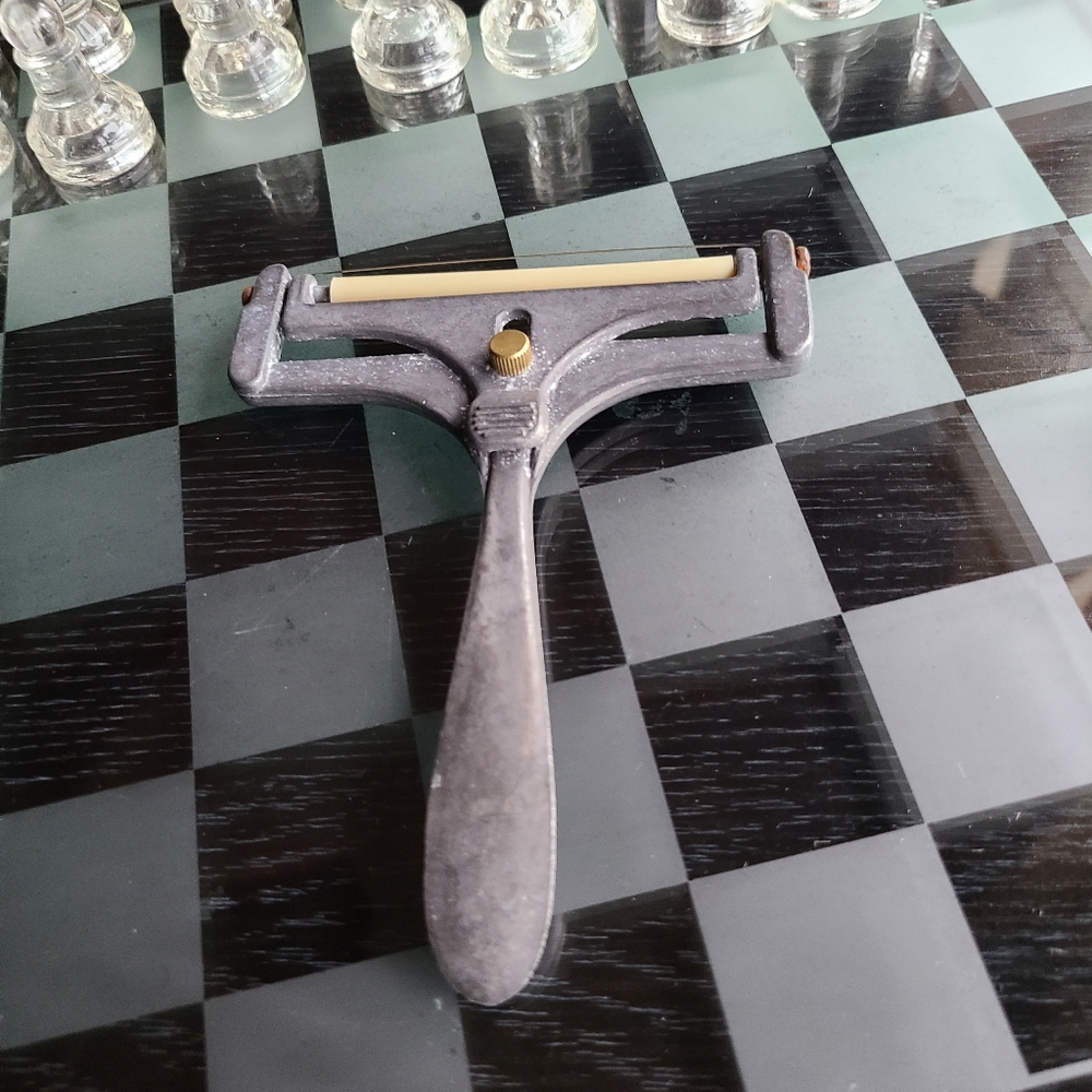 Vintage Cheese Slicer Aluminum Kitchen